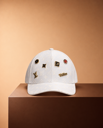 Louis Vuitton Monograma Pins Cap