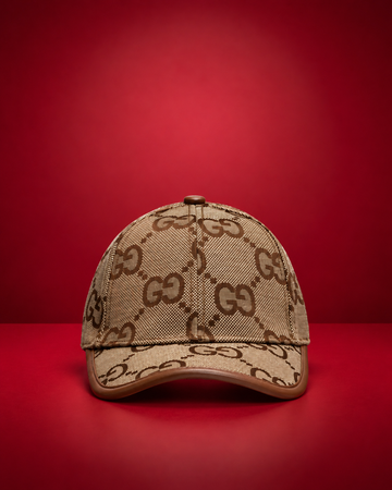 Gucci Jumbo Cap Beige