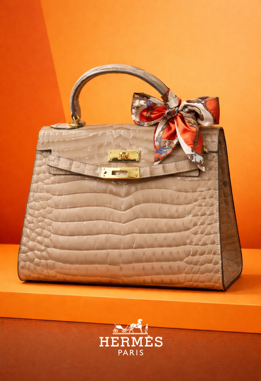 Hermès Birkin Crocodile leather Beige