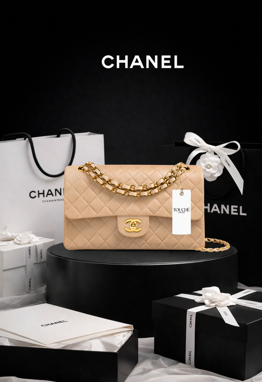 Chanel Flap Beige