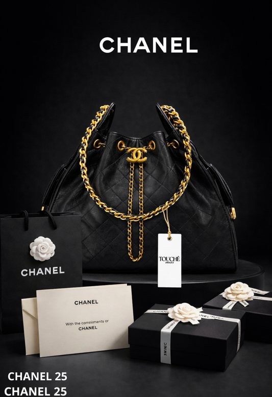 Chanel 25 Negro Médium