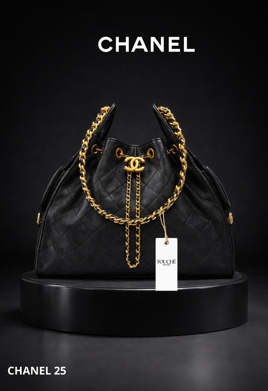 Chanel 25 Negro Médium