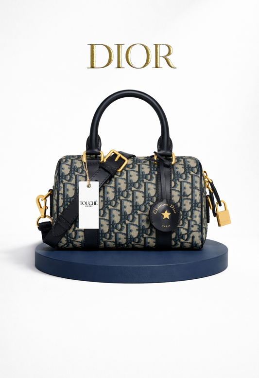 Baúl Christian Dior boston oblique mini.