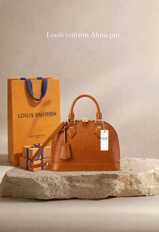 Louis Vuitton Alma Camel