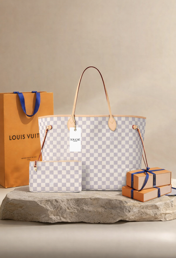 Louis Vuitton Neverfull MM White
