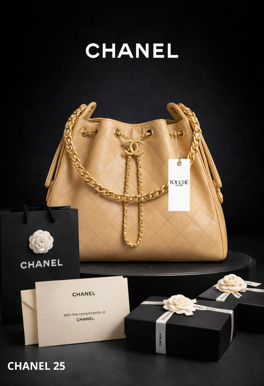 Chanel 25 Médium Beige