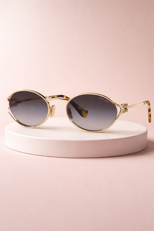 Miu Miu Carey ovalados sunglasses | Lentes