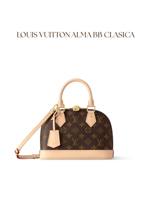 Louis vuitton Alma BB Clásica Marrón Epi Leather