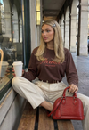 Louis vuitton Alma BB Clásica Marrón Epi Leather