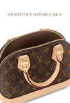 Louis vuitton Alma BB Clásica Marrón Epi Leather