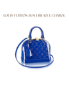 Louis vuitton Alma BB Clásica Marrón Epi Leather