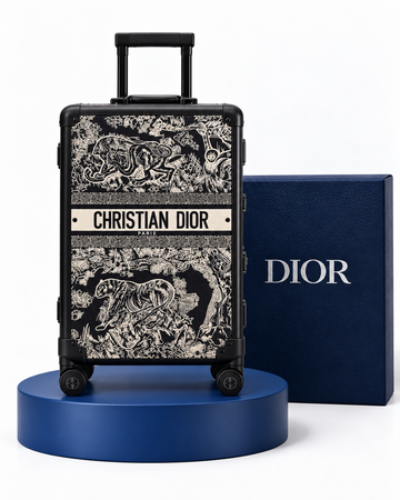 Christian Dior Tropical Suitcase Negro