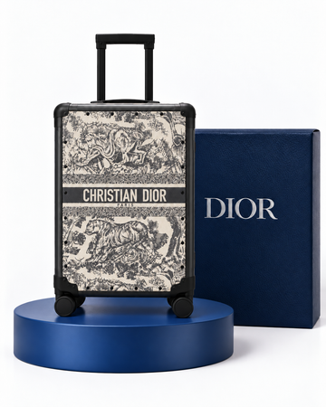 Christian Dior Tropical Suitcase Gris