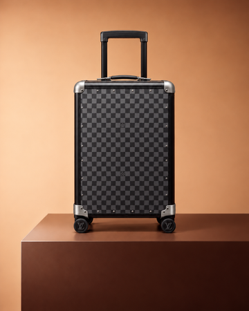Louis Vuitton Rolling Trunk Damier Graphite Plateado