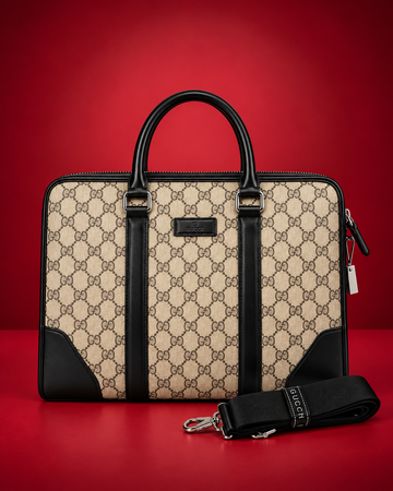 Gucci Eden GG Supreme Briefcase