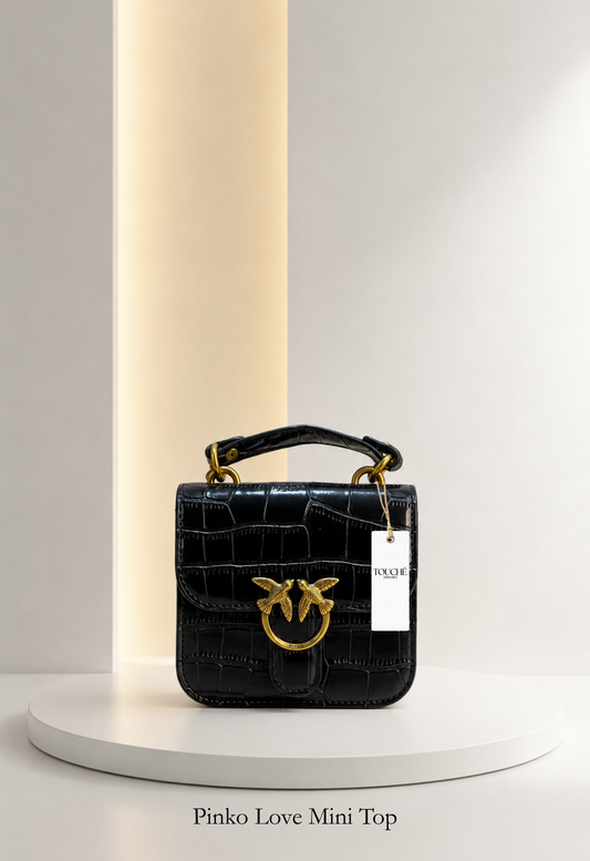 Pinko Love Mini Top Croco