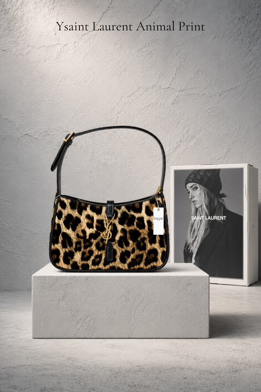 Ysaint Laurent Animal Print