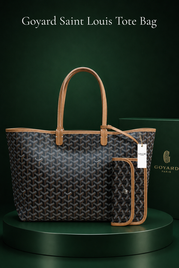 Goyard Saint Louis Tote Bag Marrón