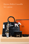 Hermès Birkin Crocodile Set 2 piezas
