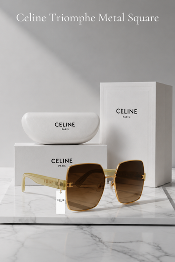 Celine Triomphe Metal Square