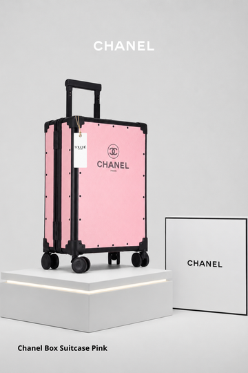Chanel Box Suitcase Pink