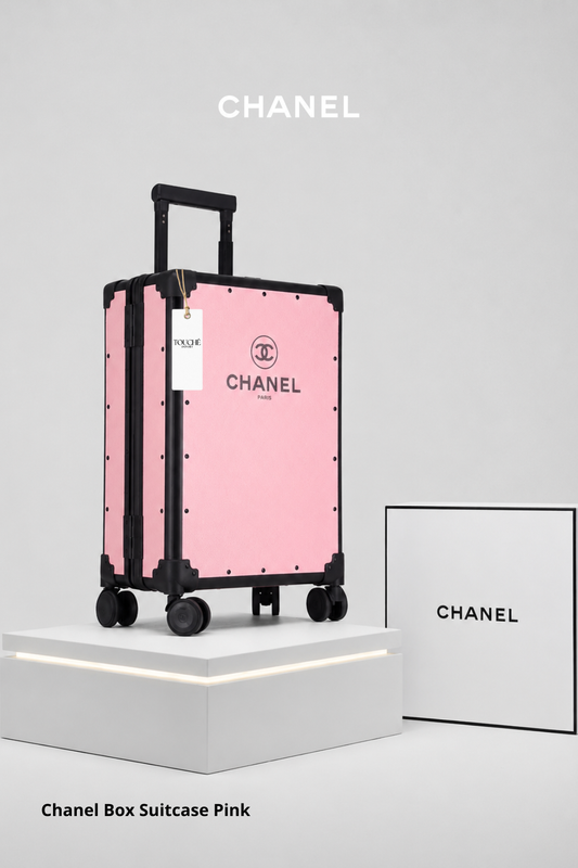 Chanel Box Suitcase Pink