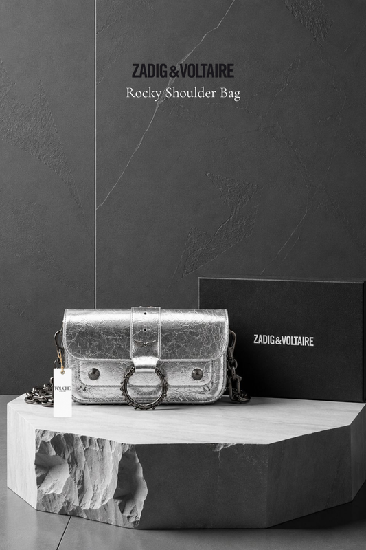 Rocky Shoulder Bag Silver