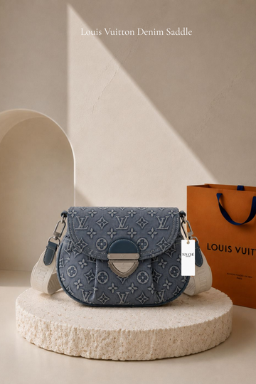 Louis Vuitton Denim Saddle