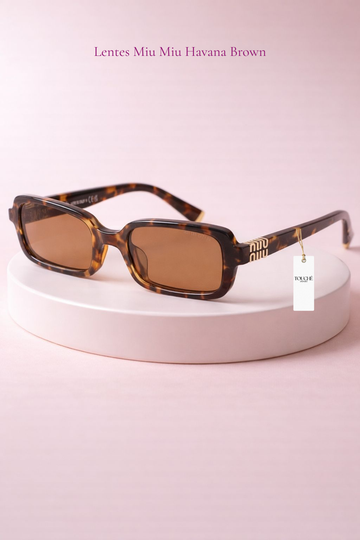 Lentes Miu Miu Havana Brown