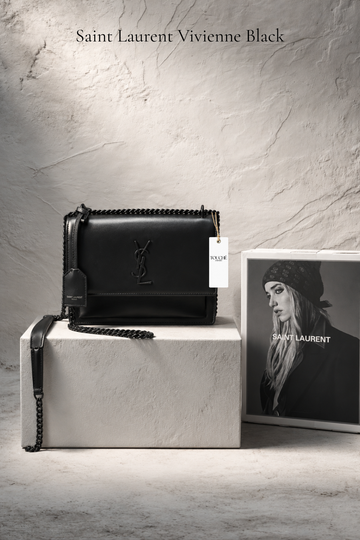 Saint Laurent Vivienne Black