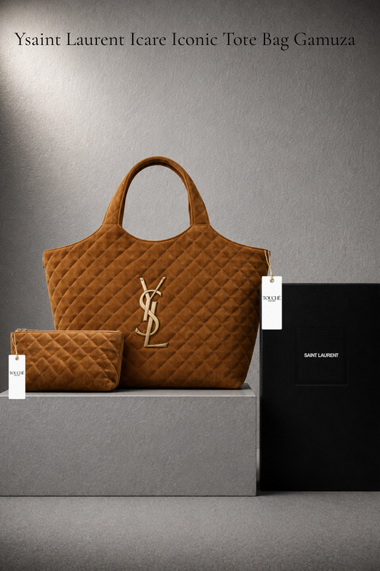 Ysaint Laurent Icare Iconic Tote Bag Gamuza