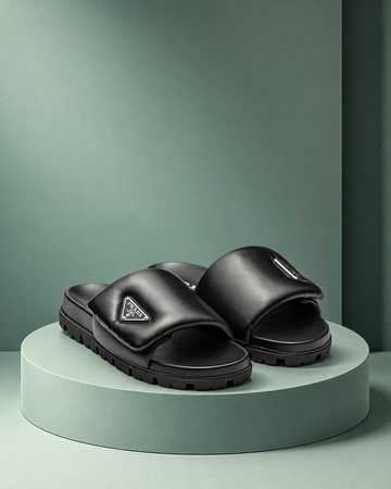 Prada Sandalias Negro