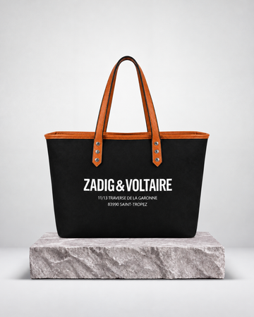 Zadig & Voltaire Mick Canvas St Tropez Negro
