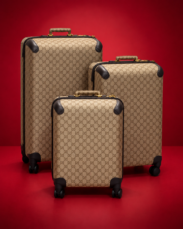 Gucci Set GG Supreme Beige