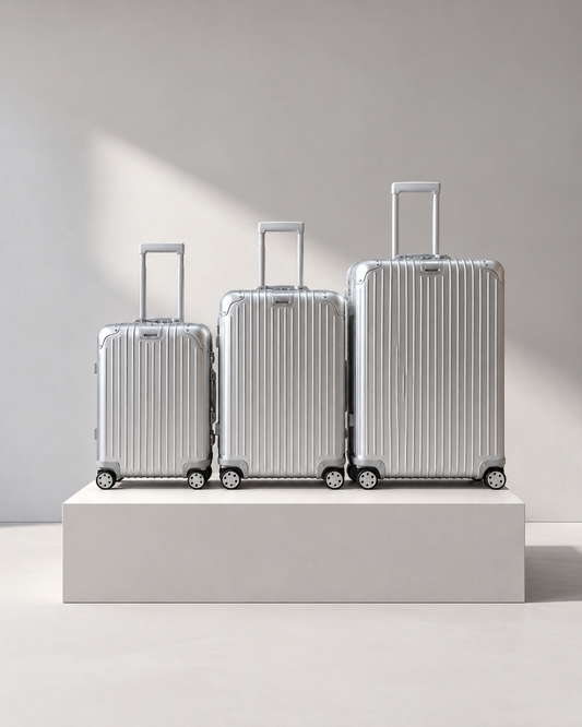Rimowa Set Plateado 3 Piezas