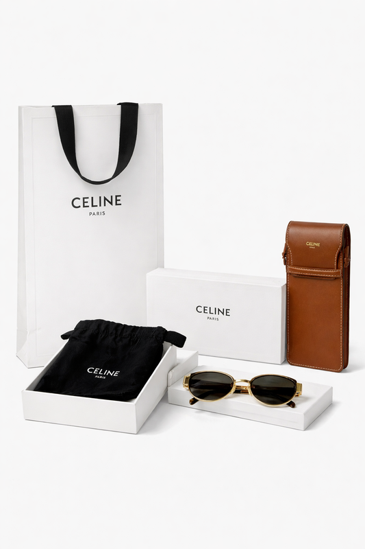 Bolsa de Regalo Celine Tamaño Chico – Presentación Exclusiva Lentes, Llaveros y Accesorios