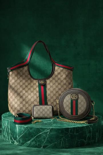 Gucci Tote Ophidia GG Set 3 Piezas
