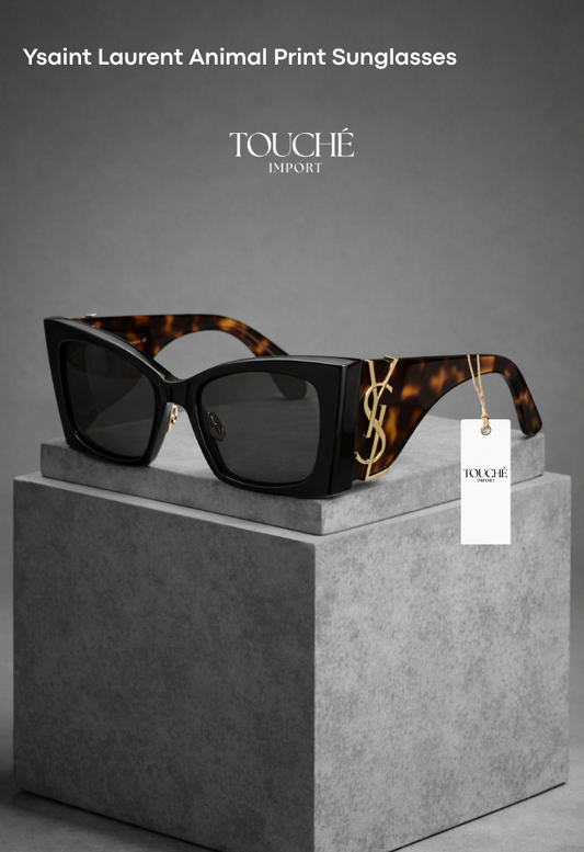 Ysaint Laurent Animal Print Sunglasses