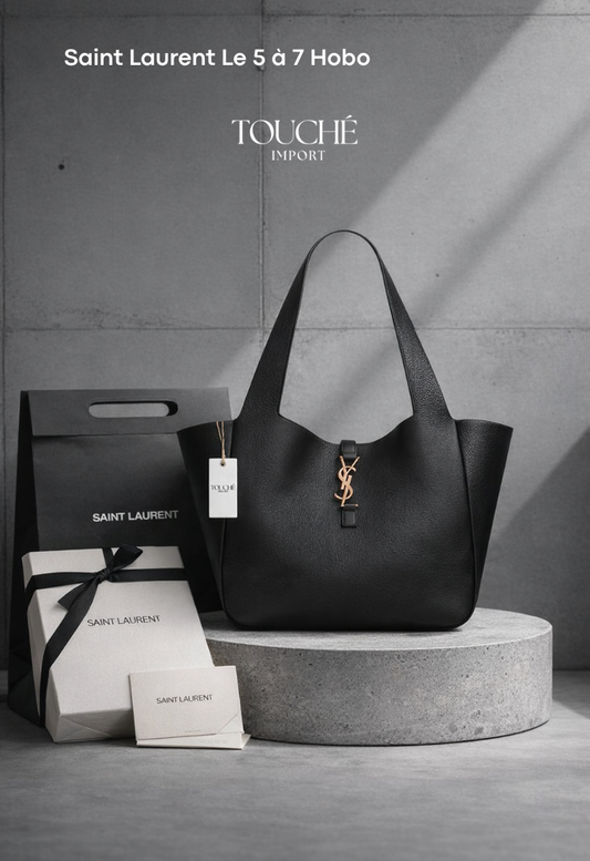 Ysaint laurent Le 5 a Hobo Tote Bag